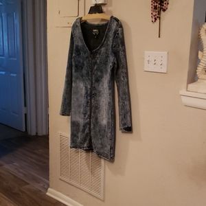Stretch Denim Dress